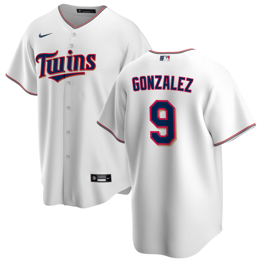 Nike Men #9 Marwin Gonzalez Minnesota Twins Baseball Jerseys Sale-White